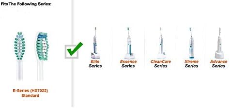 Toothbrush Head For PHILIPS Sonicare E Series Tooth Brush HX7001 3 Packs