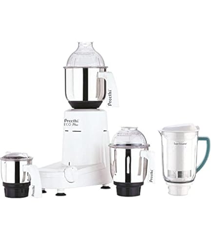 Amazon.com: Preethi Steele Mixer Grinder with Turbo Vent and