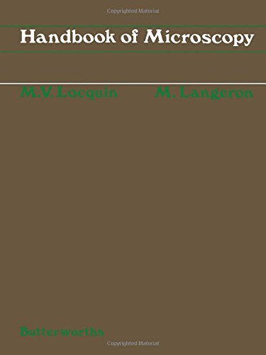 Handbook of Microscopy