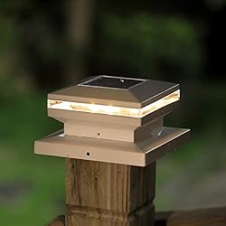 Dynaming 6 Pack Solar Post Lights, Outdoor