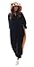 Adult Onesie Red Panda Animal Pajamas Comfortable Costume with Zipper and Pockets (Large)
