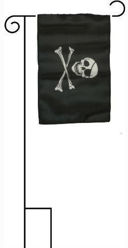 12X18 12"X18" Pirate Eyepatch Sleeved Garden Stand Flag