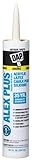 Dap 18172 Alex Plus Acrylic Latex Caulk With Silicone (Pack of 12)