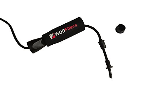 WODFitters Jump Rope for Cardio Fitness Training - for Weight Loss and Heart Health - Super Quick Ball Bearing - Adjustable - Perfect for Boxing, MMA, Cross Training - Thumbnail 4