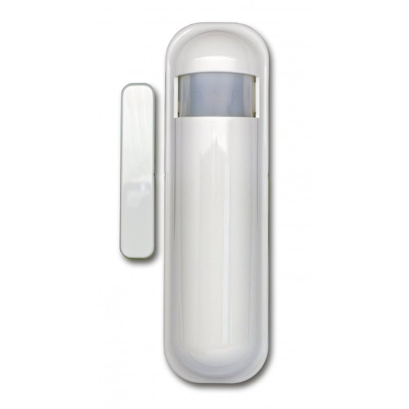 Philio 4-in-1 Slim Z-Wave Multisensor Motion, Door/Window Contact, Light and Temperature Sensor. Works with EzloPlus, HomeAssistant, SmartThings and Other Z-Wave Hubs.