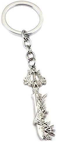 Etruke Anime Kingdom Hearts Weapon Sora Logo Keyring Keychain Cosplay Gift