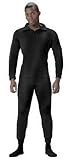 Military Polyester Thermal Black Underwear Bottoms