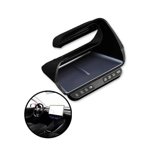 Photo 1 of CoolKo Center Console Storage Oganizer Tray Shelf with Smart Door Lock Button Control Under Navigation Screen Compatible with Tesla Model 3/Y & Model 3 2024-Highland