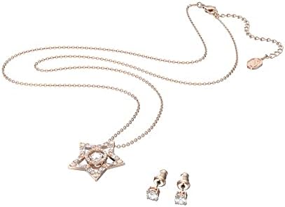 Amazon.com: Swarovski Bella V set, Round cut, White, Rose gold