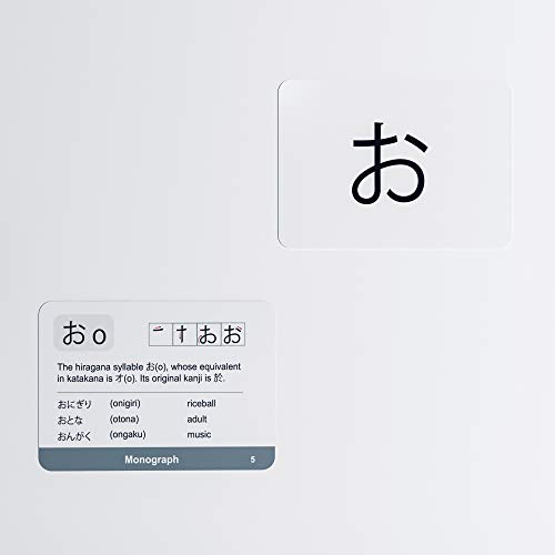 Japanese Syllabary Hiragana Flash Cards For Learning 105 Cards With Audio Files Language Hobo