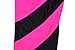 Huiyuzhi Women's Heart Shape Fitness Yoga Sport Pants Leggings (XS, Red-White) (0L, Black-Pink)