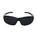 Optix 55 Kids Flexible Rubber Sunglasses-UV Protection and Polarized Lenses for Boys and Girls (Black)