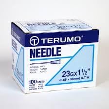 Dispensing Needles 23Gx1.5" (0.60x38mm) Sterile Luer Lock, Individual Packged Qty: 1 Box of 100 each