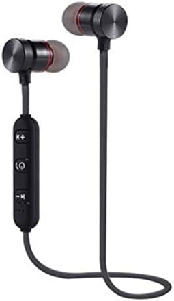 Your only M90 Wireless Sports Running Bluetooth Headset Stereo Mini Metal In-Ear Apple Android Universal, black