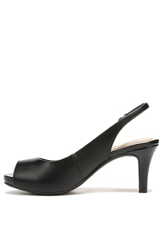 LifeStride Women's Teller, Black Smooth, 9.5 W US