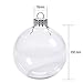 SNGBYTU Christmas Ball (Clear, 100mm(Pack of 4))