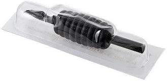 1" Disposable rubber grip tattoo tube, Diamond tip, DT11, pack of 5