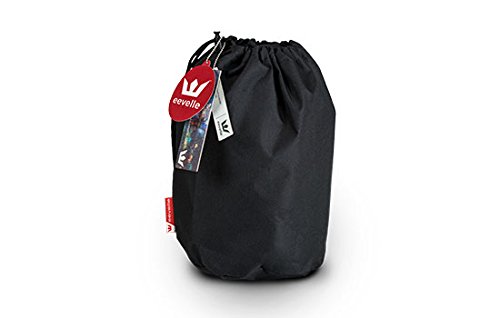 image for Eevelle Durable, Water/UV Resistant RV Generator Motor Cover, Black, M