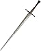 Red Dragon Armoury Synthetic Bastard Sparring Sword-Silver Blade PR9042 Synthetic Bastard Sparring Sword-Silver Blade