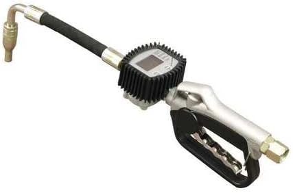 Digital Oil Control Gun, pint/qt./L/gal