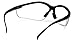 Pyramex SB1810R25T Venture II Bifocal Readers Safety Eyewear, Clear + 2.5 Anti-Fog Lens, Black
