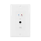 Pyle In-Wall Wireless Music Receiver | Home Theater Receiver | In-Wall Audio Control - Bluetooth & NFC Wireless Receiver, Aux (3.5mm) Input | Smartphones, Tablets, Laptops, Computers (PWPBT47)