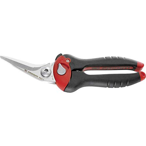 Facom 980C Multi Purpose Straight Blade Shear, Black, 205mm