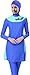 YEESAM New Arrival Modest Lady's Full Cover Beachwear Islamic Burkini - Light Blue