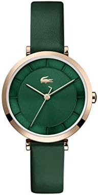 Lacoste Geneva Women's Quartz Stainless Steel and Leather Strap