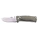 GANZO Firebird F720 Pocket Folding Bowie Knife 440C Stainless Steel Blade G-10 Handle with Clip Hunting Fishing Camping Outdoor EDC Knife (Green) with Gift - Multi-Tool Card 8-in-1