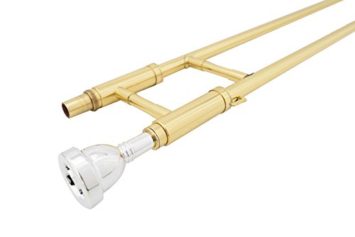 4 Professonal+Silver+Plated+Trombone+Mouthpiece