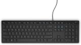 Dell KB216 Wired USB QWERTZ Czech Keyboard Black Plastic Multimedia Keys view 2