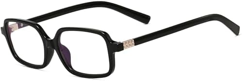 Amazon.com: JOVAKIT Oval Blue Light Blocking Glasses for  display picture 3
