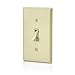 Leviton Toggle Slide Dimmer Switch for Dimmable LED, Halogen and Incandescent Bulbs, TSL06-1LI, Ivory