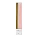 Talking Tables Pink Party Long Thin Cake Candles for a Birthday Party, Multicolor (16 Pack)