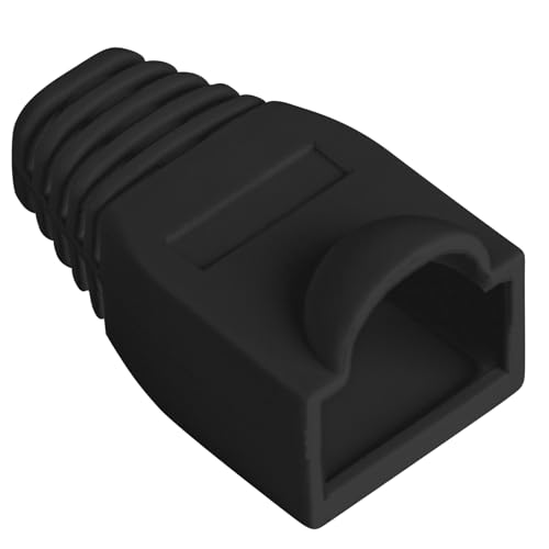 Funda Protector LANBERG Conector RJ45 (Pack 100 UDS) Negro