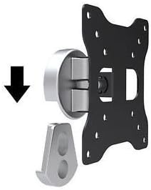 Full-Motion Tilt & Swivel LCD LED Monitor TV Wall Mount 19 20 21 22 23 24 25 27"