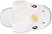 Oliasports Plush Unicorn Slippers, One Size, White