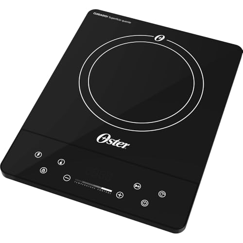 Cooktop de Indução 1 Boca Oster Touch Screen Portátil - 127V