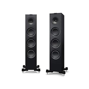 KEF Q550 Schwarz Lautsprecher Paar, HiFi | Heimkino | Standlautsprecher | Boxen | Stereo | High End | 3-Wege