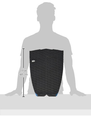 Sticky Bumps Long Board Tail Pad (Black) - Thumbnail 3