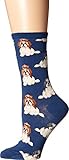 Socksmith Women's I Shih Tzu Not Blue One Size