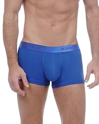 2(X)IST mens Essential Cotton No Show Trunk 3-pack