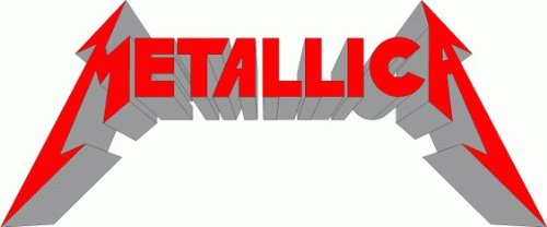 Metallica Heavy Metal Band Logo Music Bumper Sticker 6