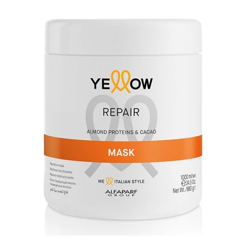 Yellow Repar Mask Almond & Cacao 1000ml Alfaparf Group
