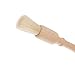 REDECKER Natural Pig Bristle Pastry Brush with Untreated Beechwood Handle for Basting, Glazing and Applying Eggwash, 7-1/4 inches - Pastry Brush for Cooking and Baking, Made in Germany