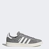 Adidas Men's Campus Sneakers, Grey Three/White/Chalk White, (10.5 M US)