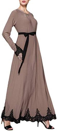 Gapsonic Maxi Dresses Kaftan Dubai Caftan Moroccan Robes Dresses Abaya for Women