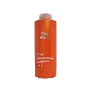 Wella Enrich Moisturising Conditioner 1000ml coarse/thick [Personal Care] by Wella (English Manual)