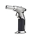 Heavy Duty Kitchen Culinary Butane Blow Torch,Refillable Cigar Lighter with Safety Lock Switch and Adjustable Flame for Creme Brulee Cooking,Camping, Grill (Butane Gas Not Included)